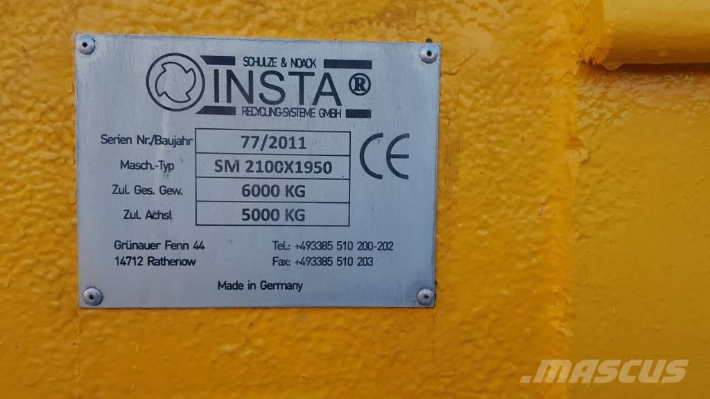 Insta SM 2100x1950 Mobilna sita