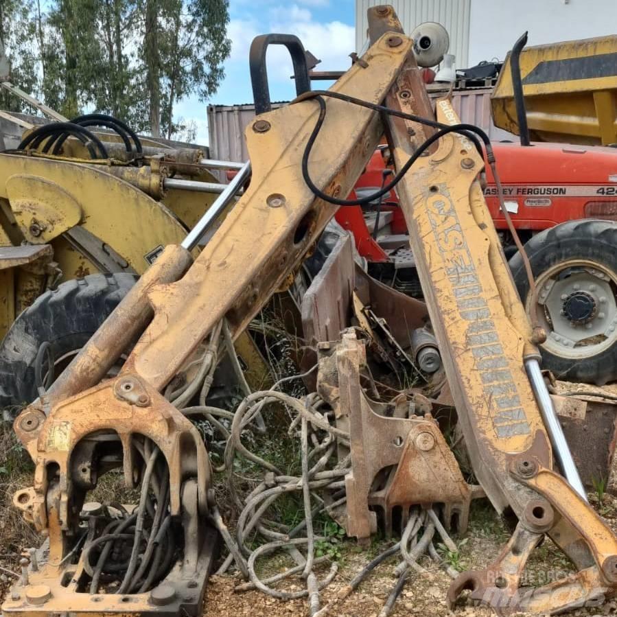 CASE 580 SK Boom in dipper roke