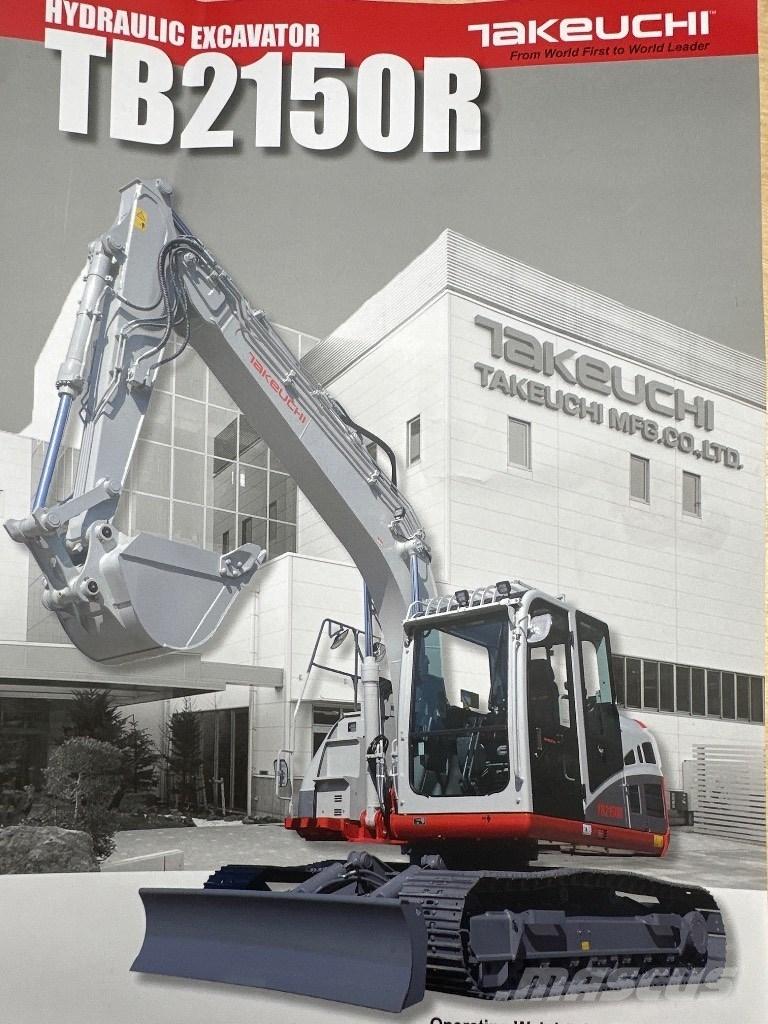 Takeuchi TB 2150 R Bagri goseničarji