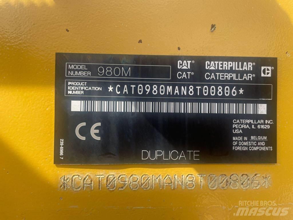 CAT 980M Kolesni nakladalci