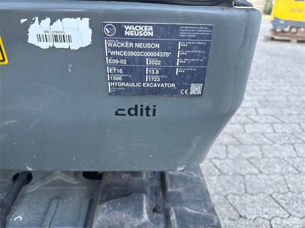 Wacker Neuson ET16 Bagri goseničarji