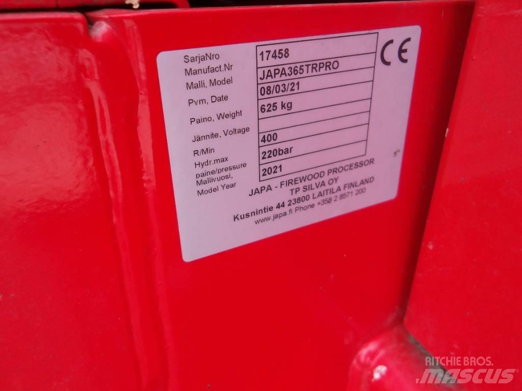 Japa 365 PRO TR Cepilniki, lesni drobilci, in žage