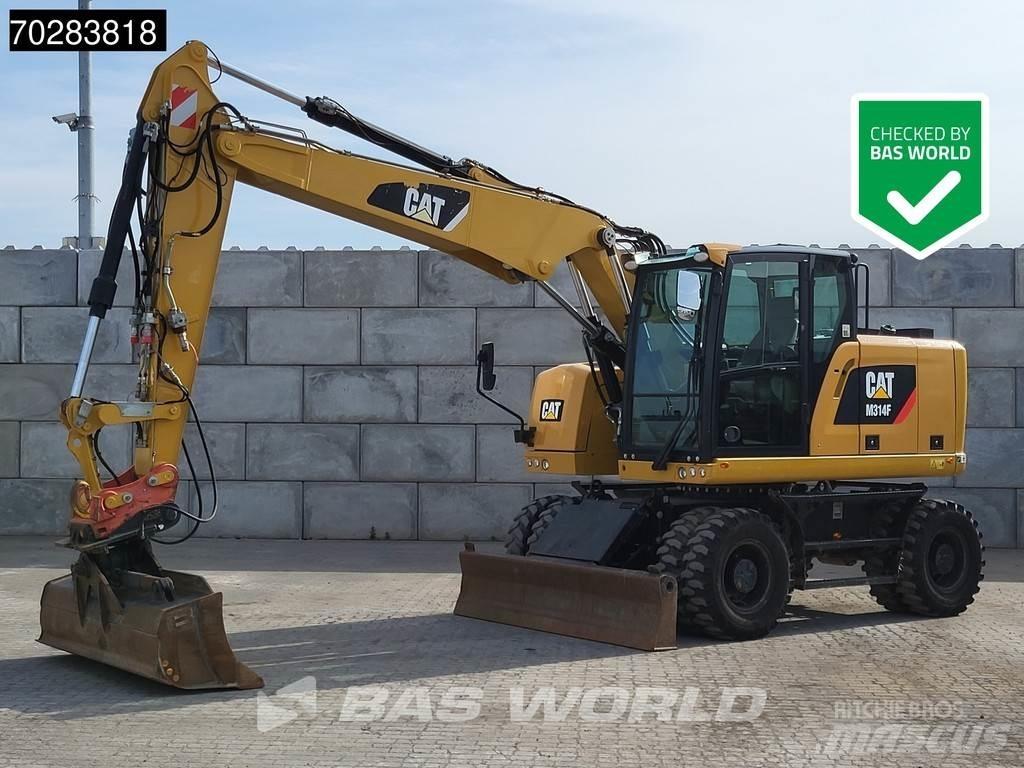 CAT M314 F Bagri na kolesih