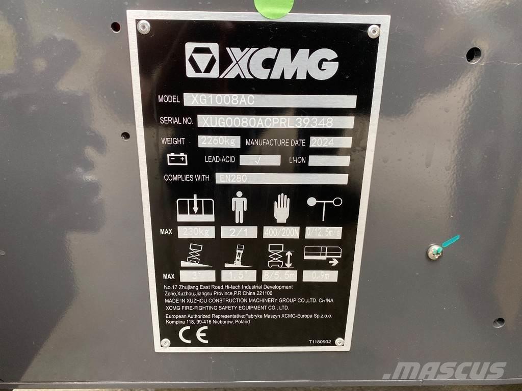 XCMG XG1008AC Druga dvigala in dvižne ploščadi