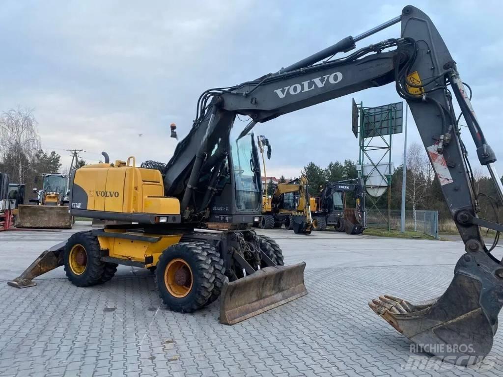 Volvo EW 140 C Bagri na kolesih