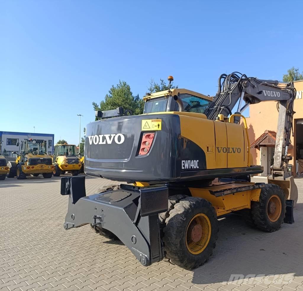 Volvo EW 140 C Bagri na kolesih