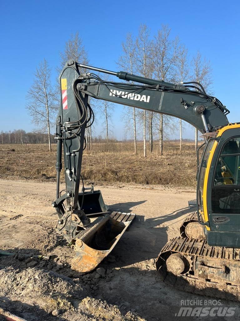 Hyundai HX130ALCR Bagri goseničarji