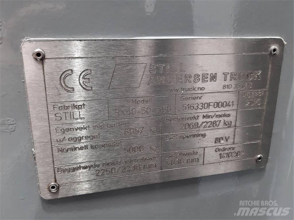 Still RX60 50 600 Električni viličarji