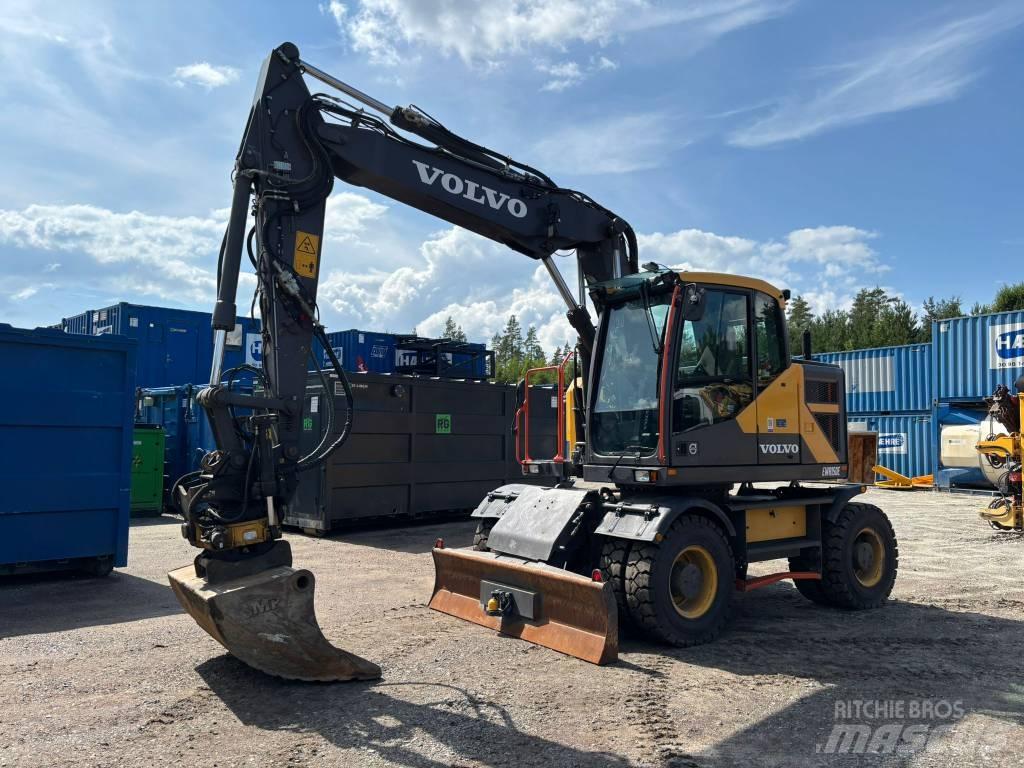 Volvo EWR 150 E Bagri na kolesih
