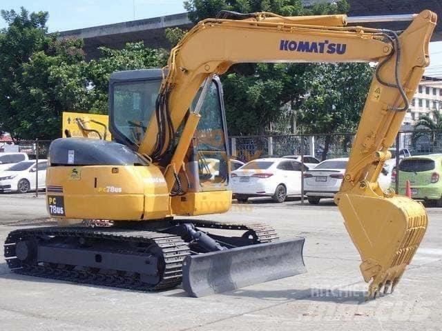 Komatsu PC 78 US Midi bagri 7t – 12t