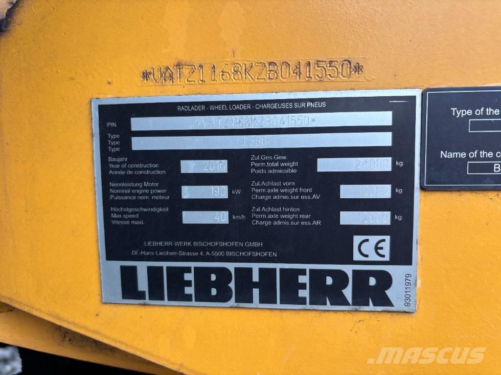 Liebherr L 566 Kolesni nakladalci