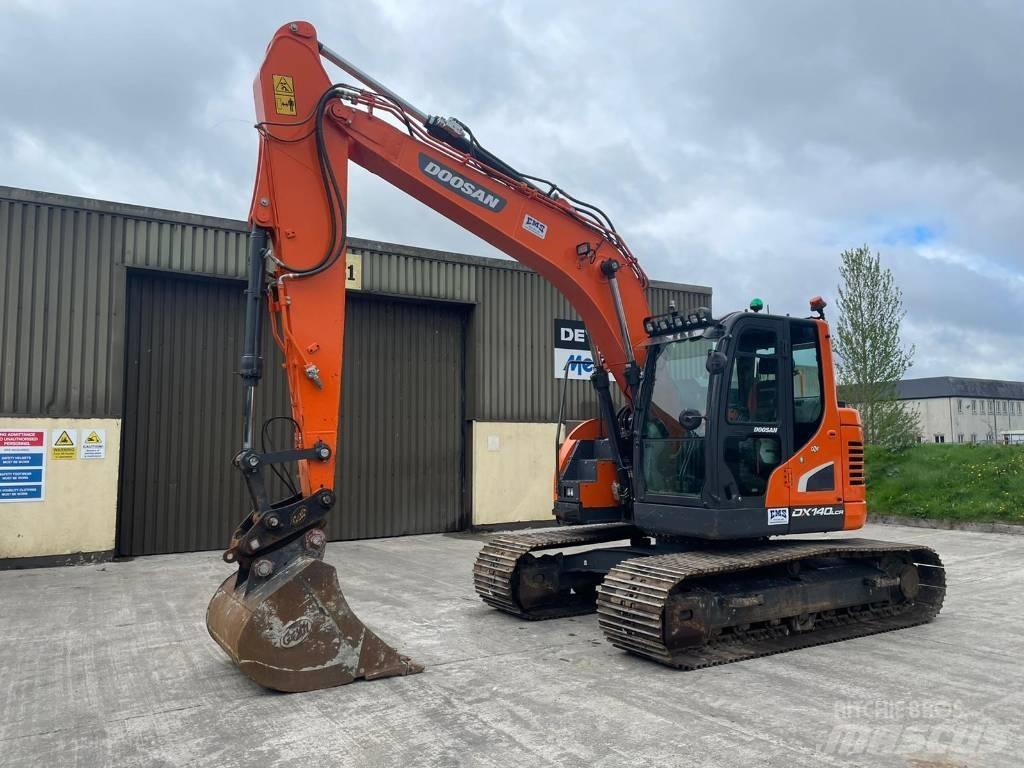 Doosan DX 140 LCR Bagri goseničarji