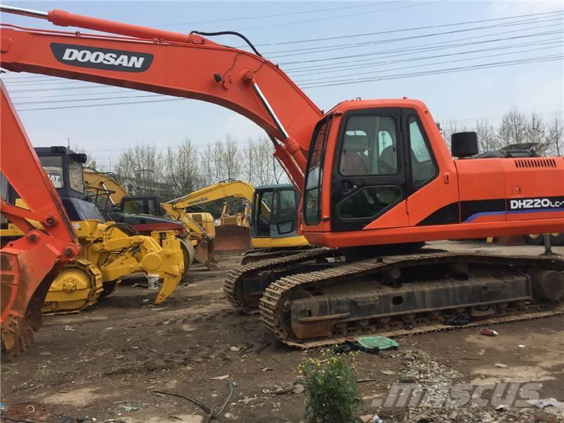 Doosan dh220lc-7 Bagri goseničarji