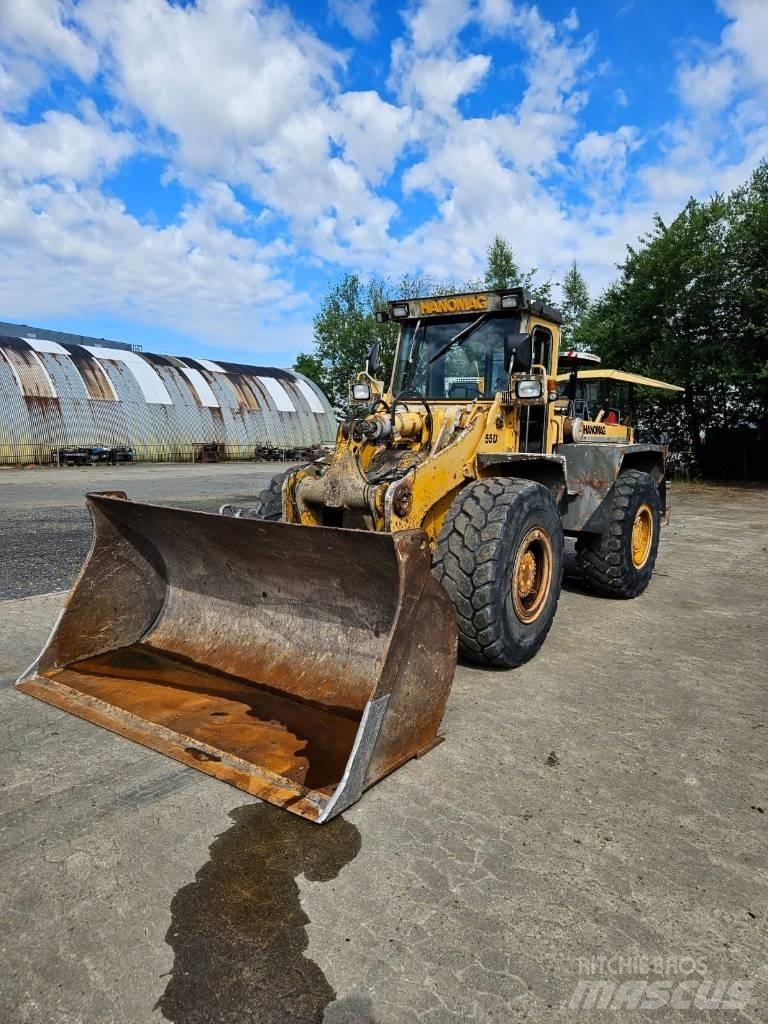 Hanomag 55 D Kolesni nakladalci