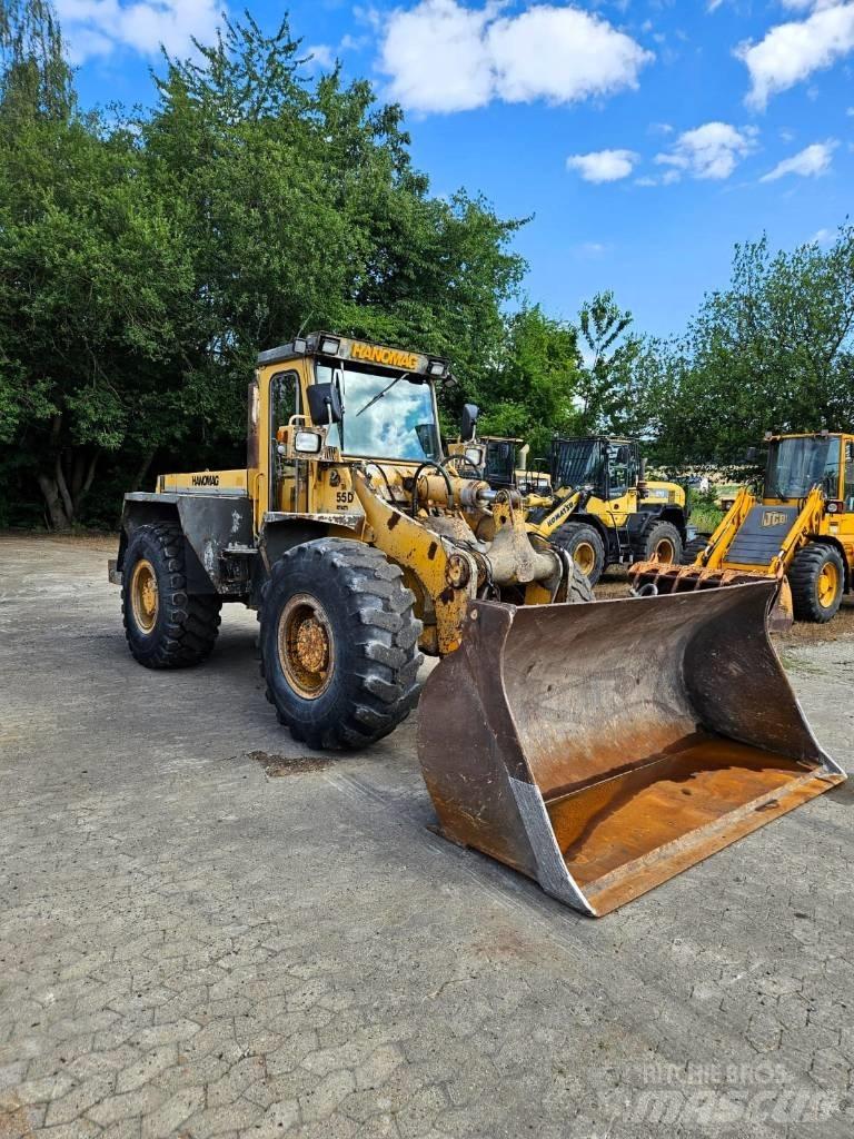 Hanomag 55 D Kolesni nakladalci