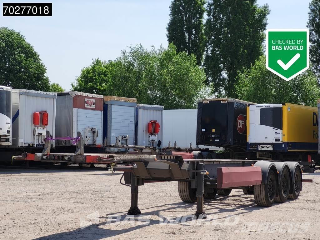 Van Hool 3 axles Kontejnerske polprikolice