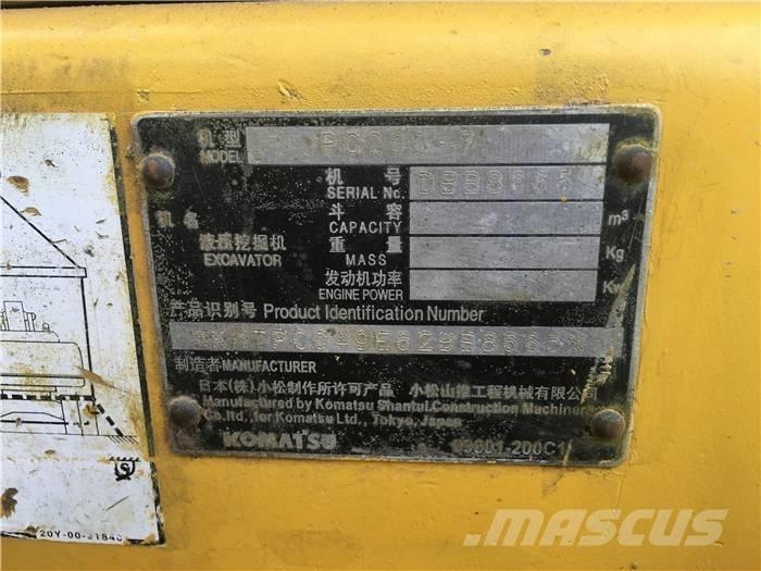 Komatsu PC 200-7 Bagri goseničarji