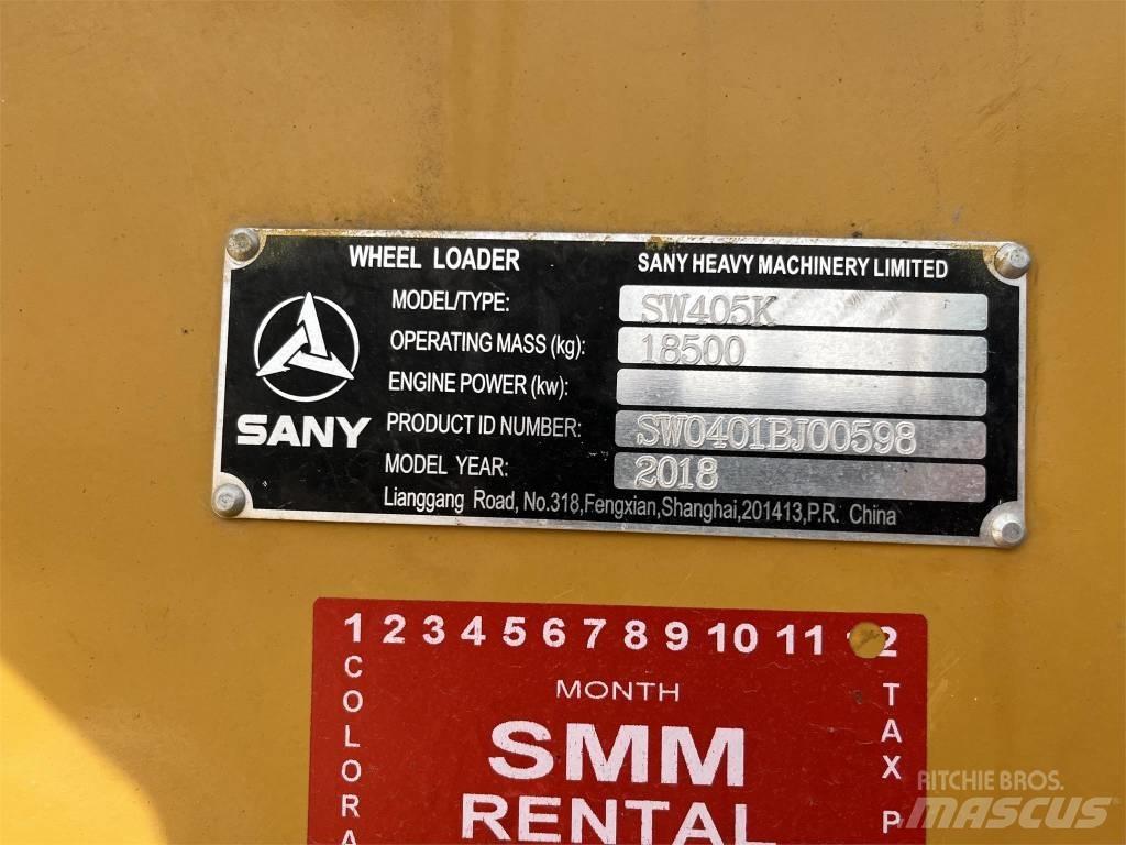 Sany SW405K Kolesni nakladalci