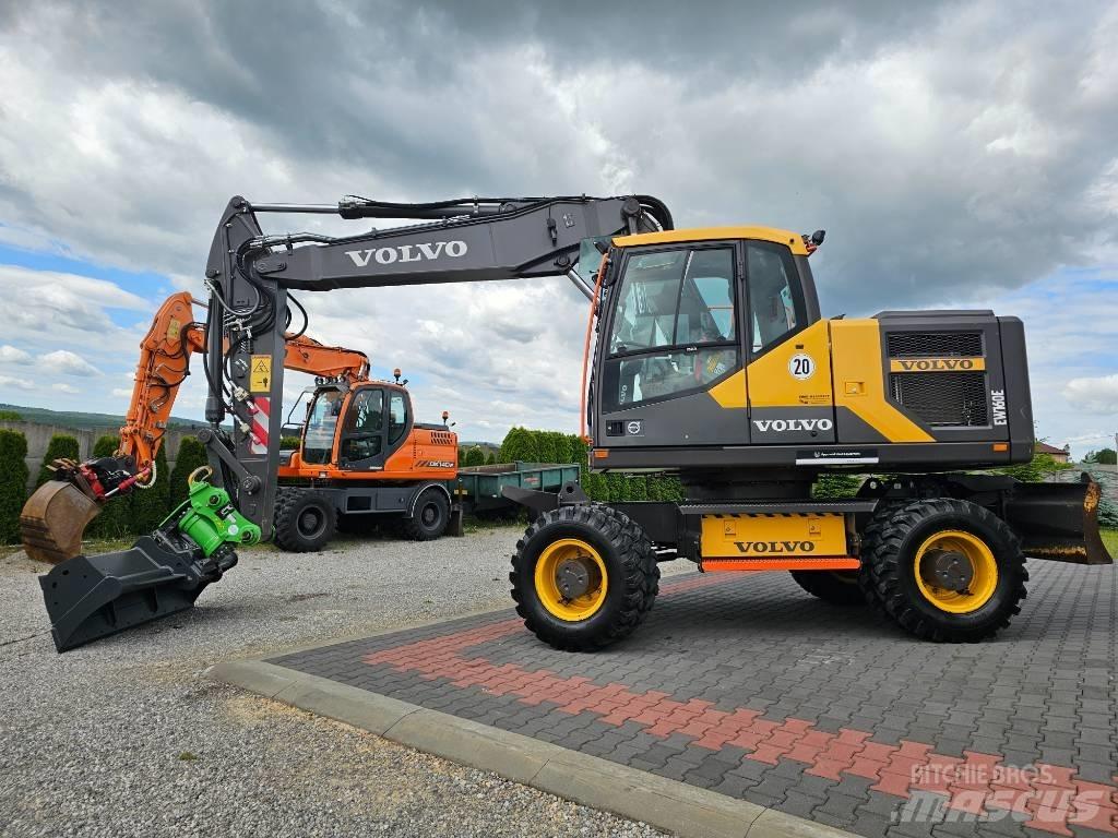Volvo EW 160 E Bagri na kolesih