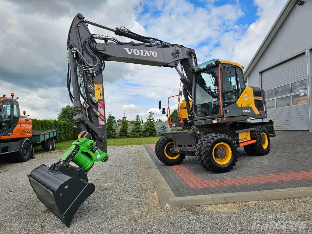 Volvo EW 160 E Bagri na kolesih