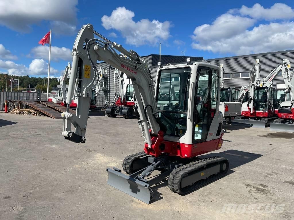 Takeuchi TB 225 Mini bagri <7t