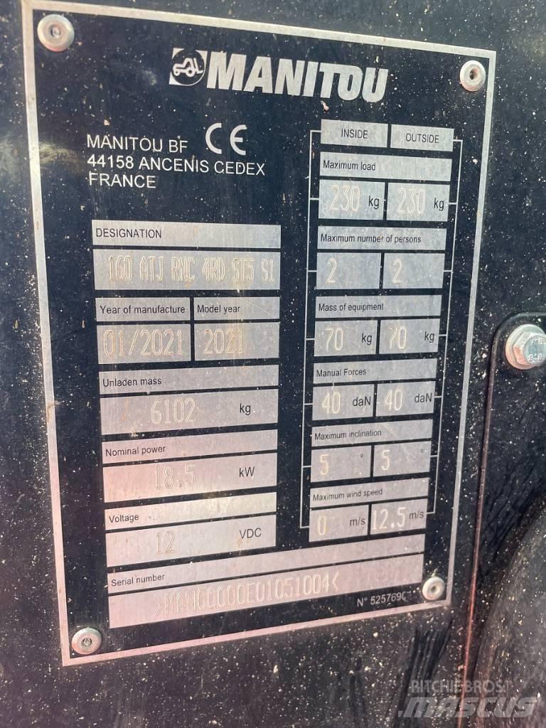 Manitou 160 ATJ Zglobne dvižne ploščadi