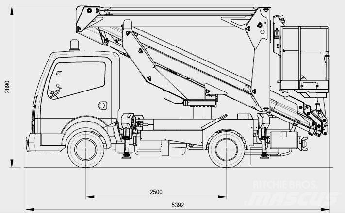 Palfinger P 240 AXE Avtokošare