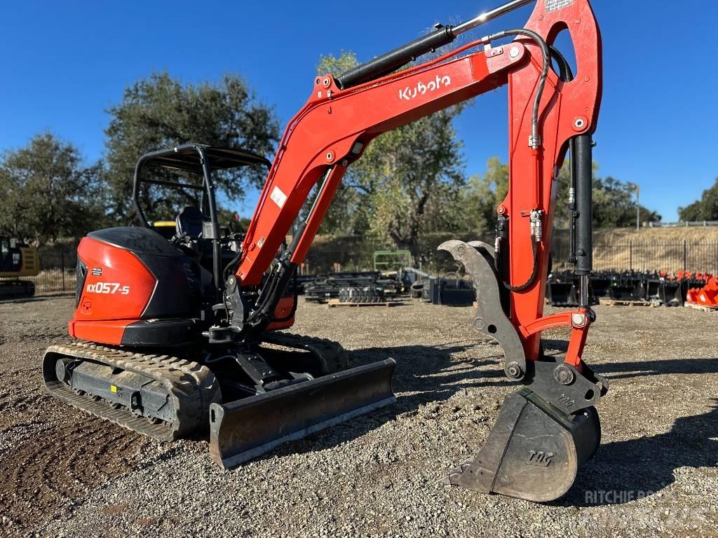 Kubota KX057-5R1 Mini bagri <7t