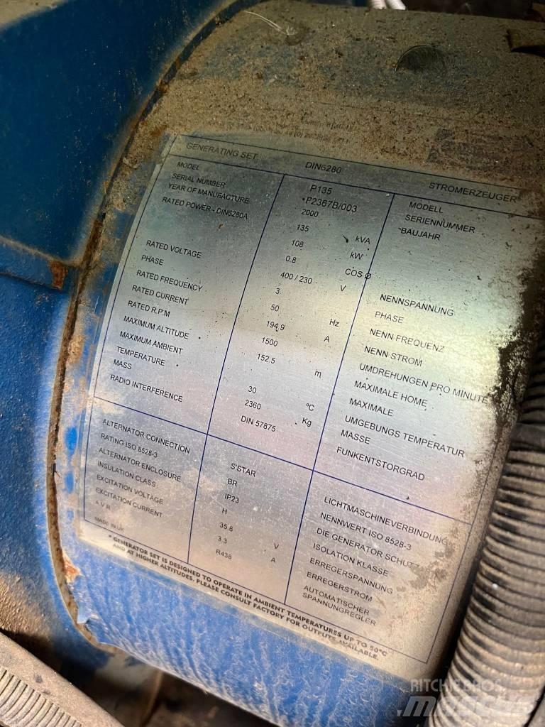FG Wilson P 135 Dizelski agregati