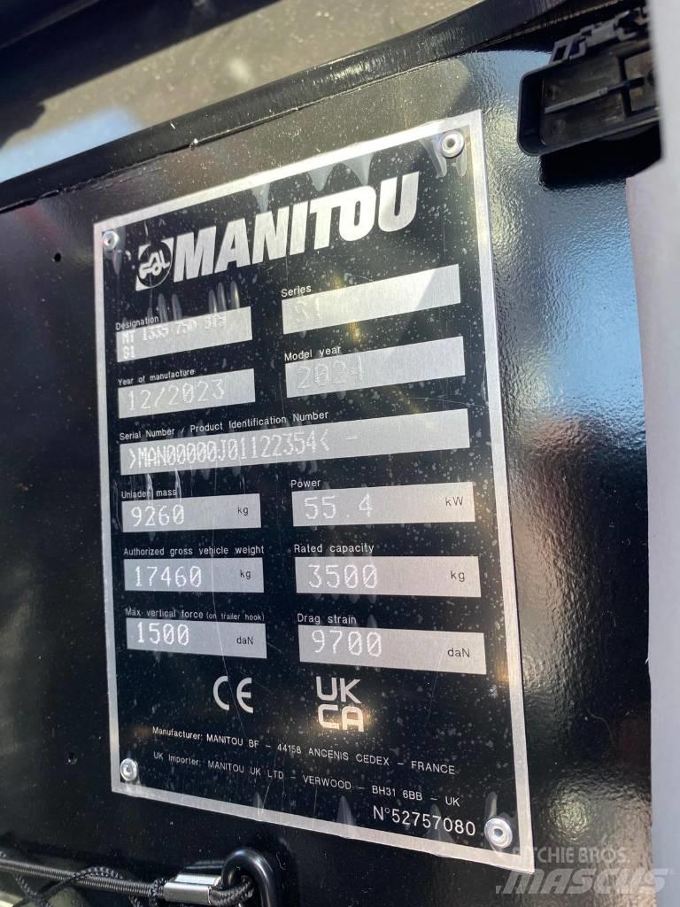 Manitou MT 1335 Teleskopski viličarji