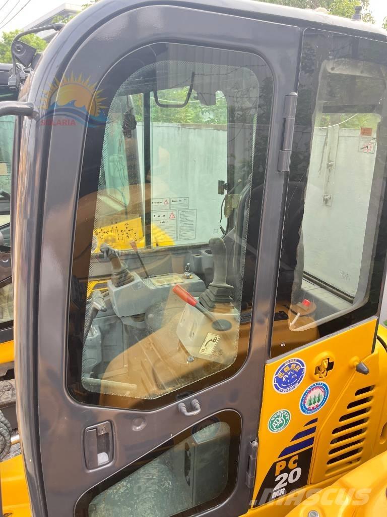 Komatsu PC 20 MR Mini bagri <7t