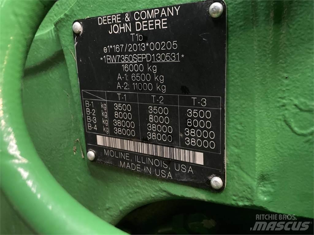 John Deere 7R 350 Traktorji
