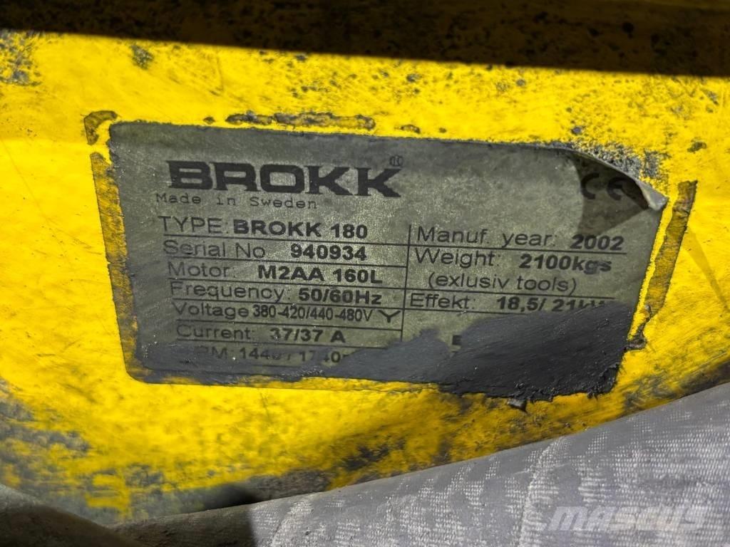 Brokk 180 Rušilni bagri
