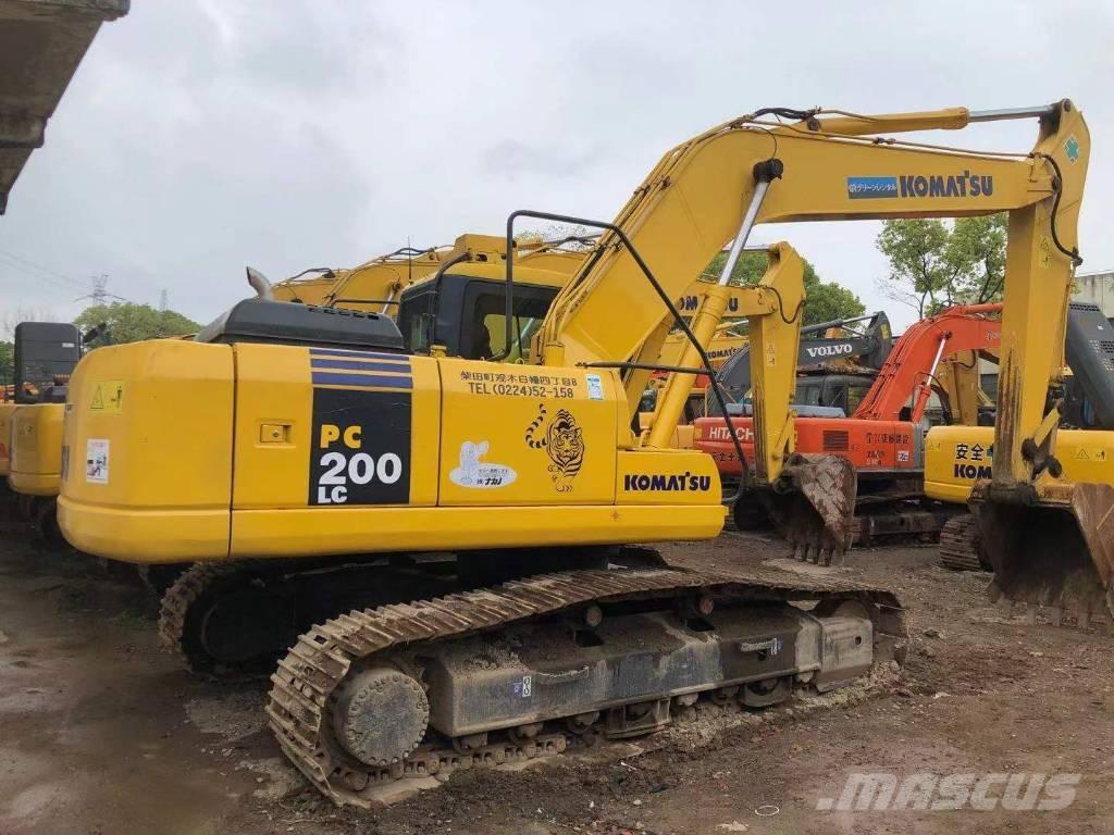 Komatsu PC 200 LC Bagri goseničarji