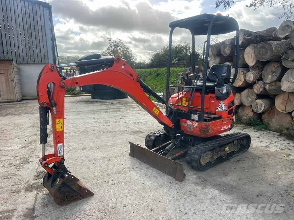 Kubota U17 Mini bagri <7t