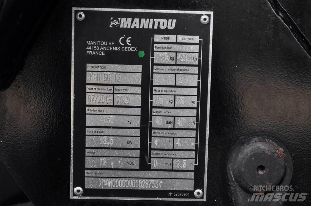 Manitou ManGo 12 Zglobne dvižne ploščadi