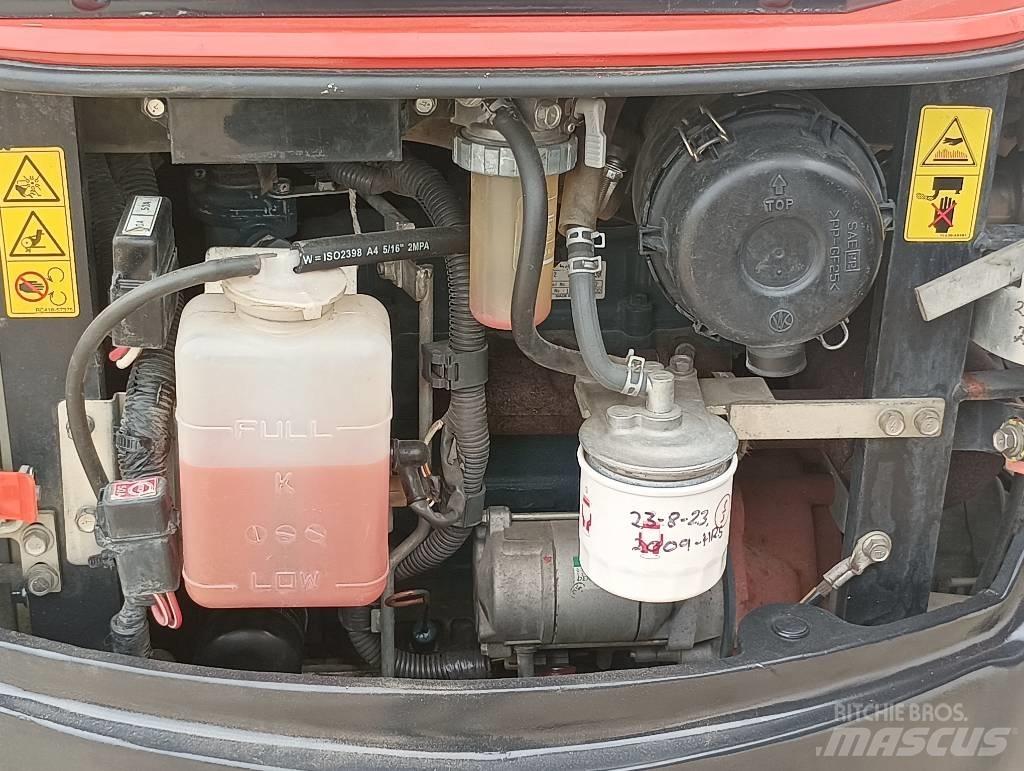 Kubota U 17-3 Mini bagri <7t