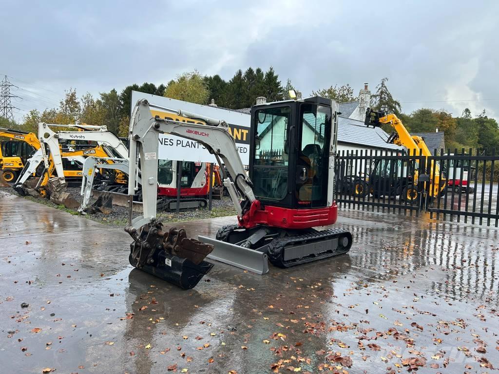 Takeuchi TB 23 R Mini bagri <7t