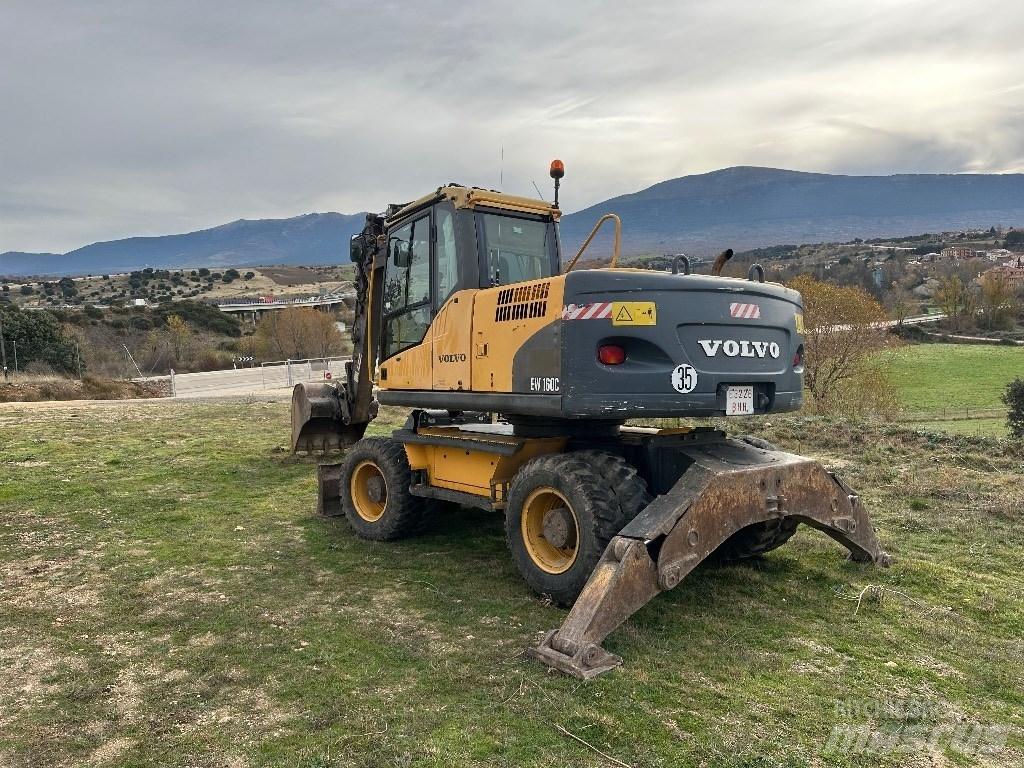 Volvo EW 140 C Bagri na kolesih