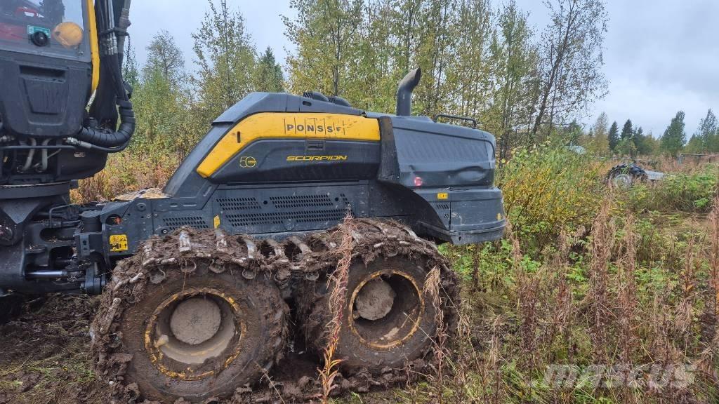 Ponsse SCORPION 8W Harvesterji