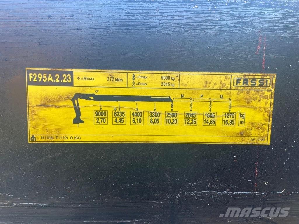 MAN TGS 35.360 8x4 Tovornjaki z žerjavom