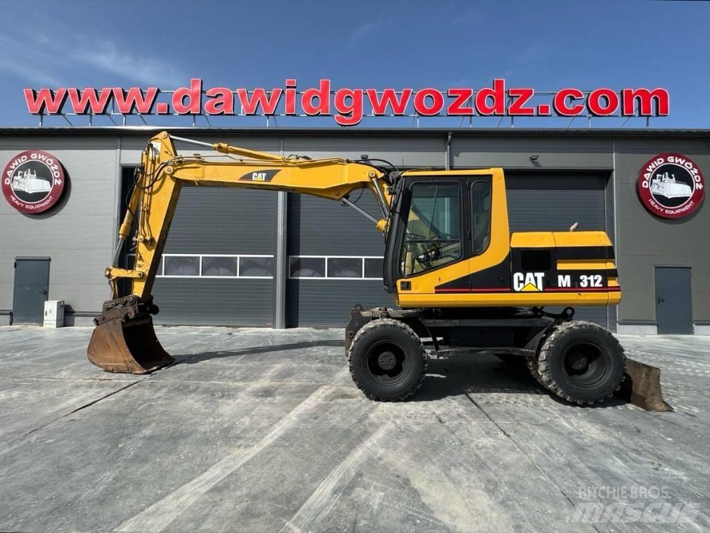 CAT M 312 Bagri na kolesih