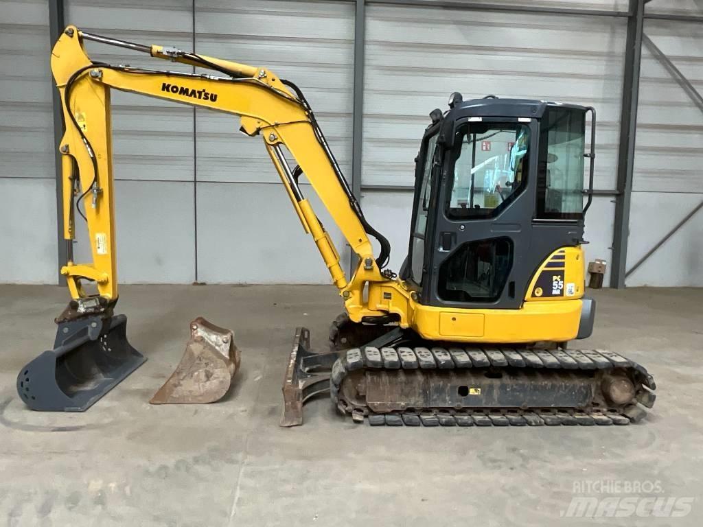 Komatsu PC 55 MR-3 Mini bagri <7t