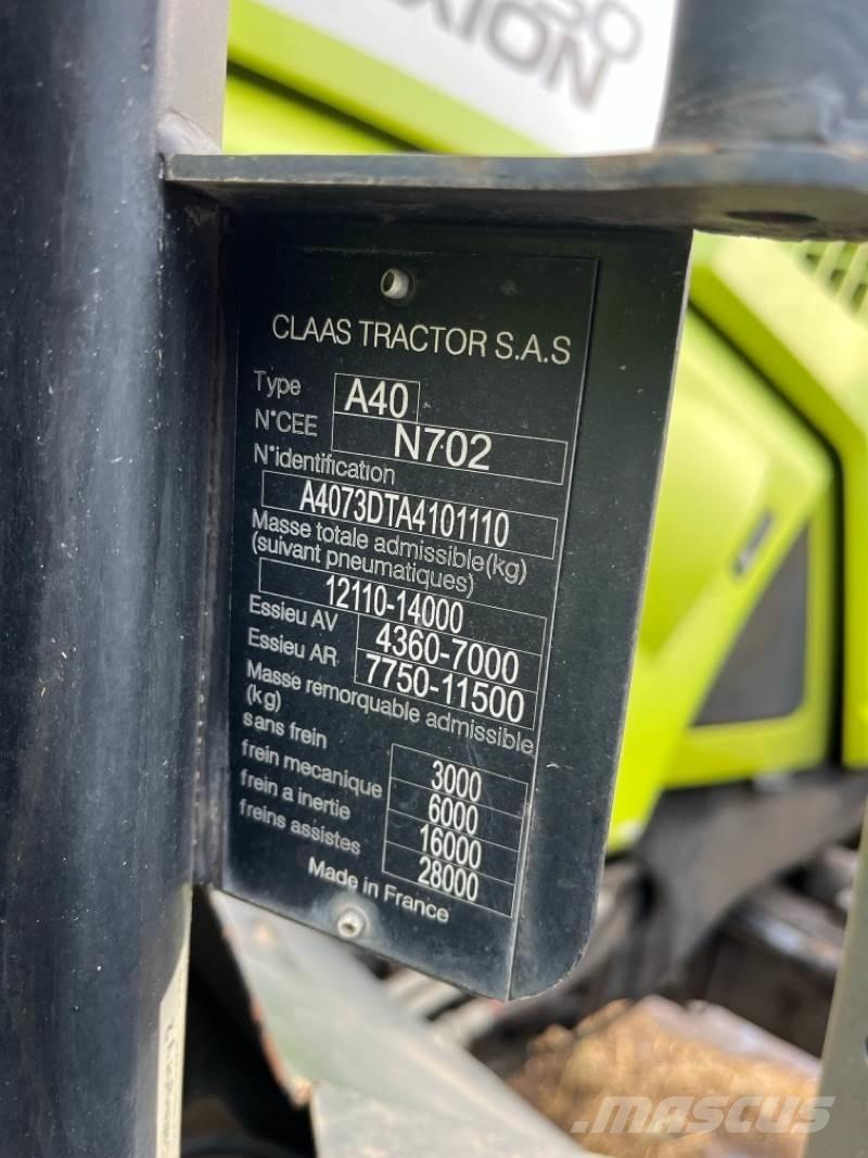 CLAAS Axion 850 Traktorji