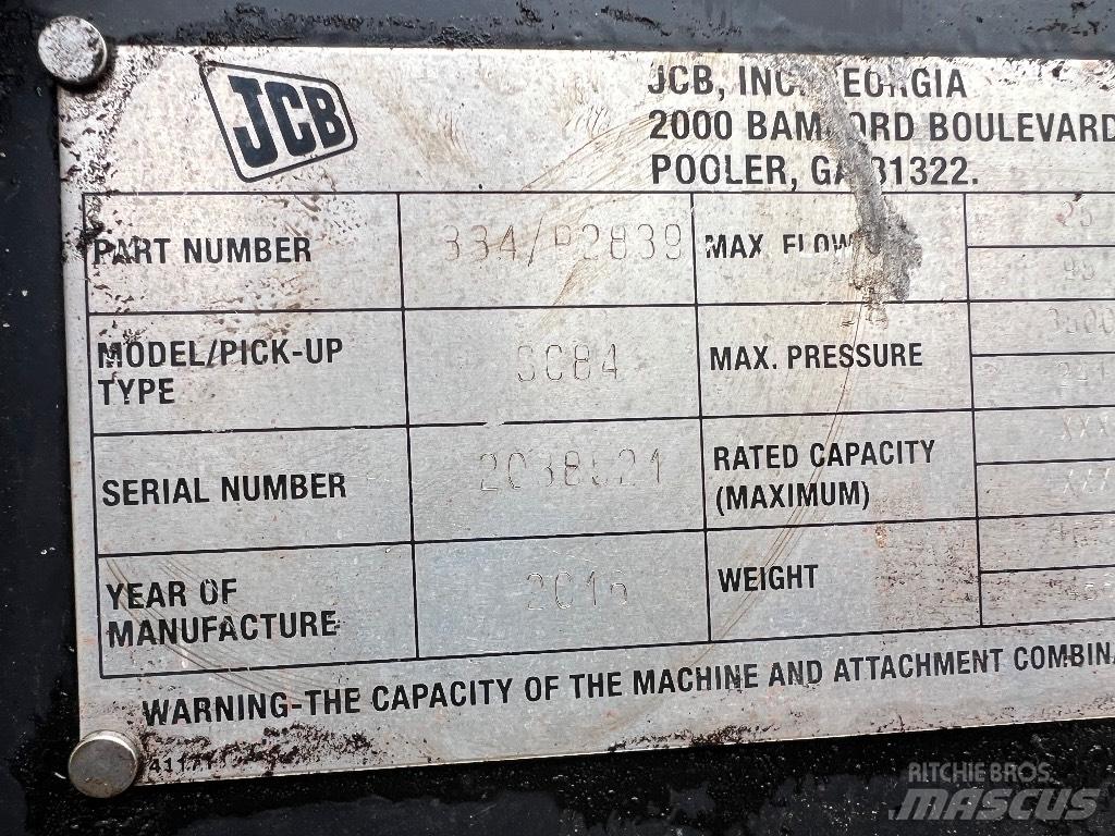 JCB 3C84 Drugi deli