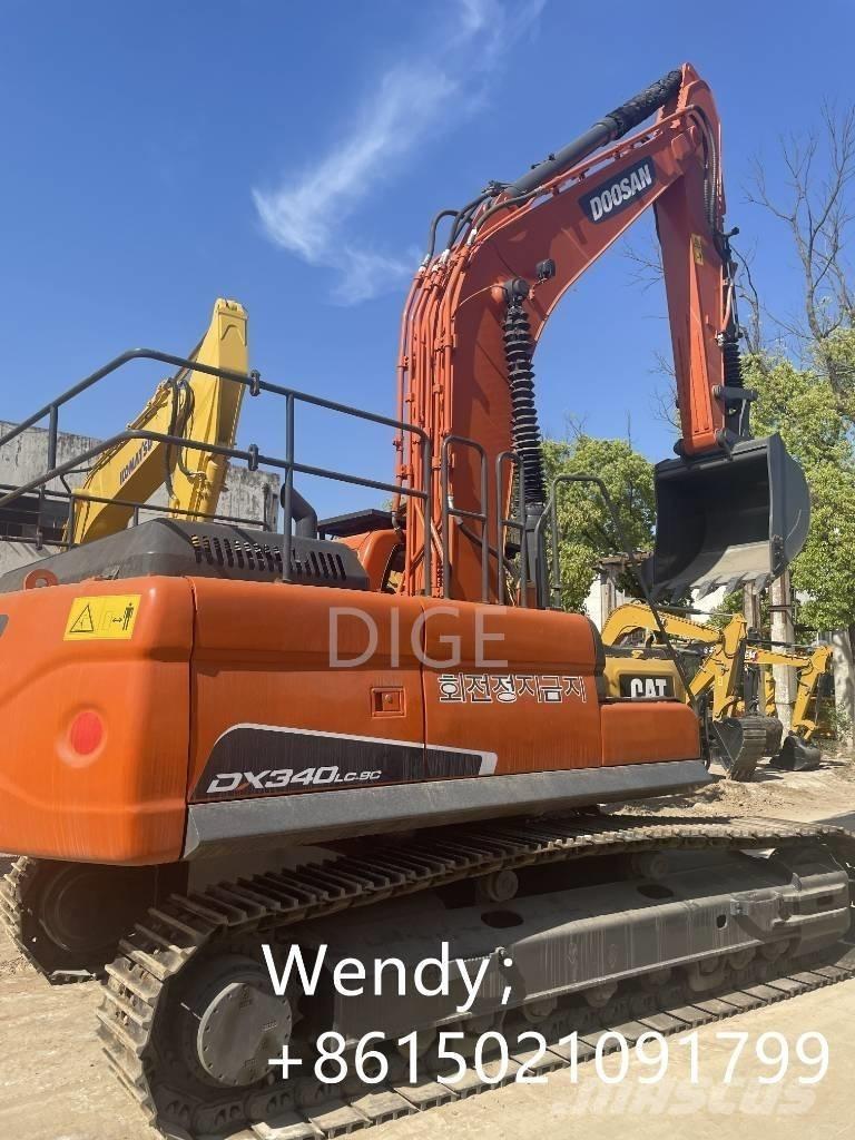 Doosan DX 340 Midi bagri 7t – 12t