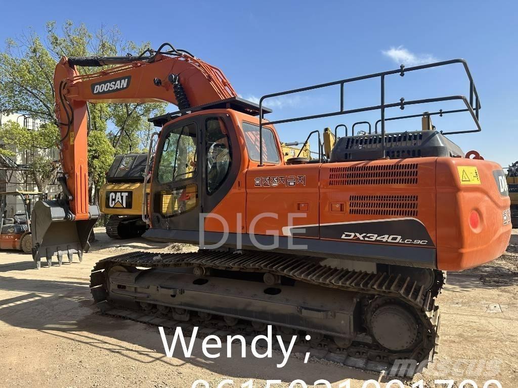 Doosan DX 340 Midi bagri 7t – 12t
