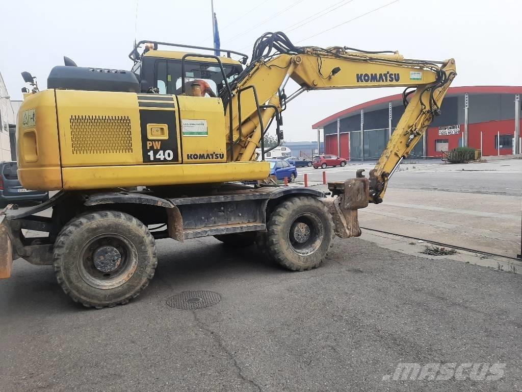 Komatsu PW 140-7 Bagri na kolesih