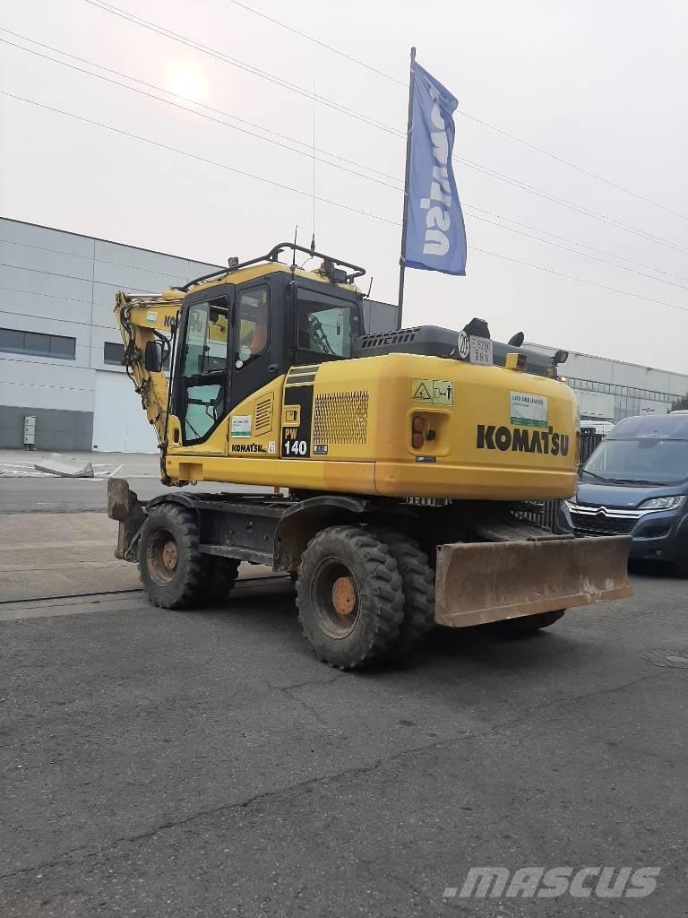 Komatsu PW 140-7 Bagri na kolesih