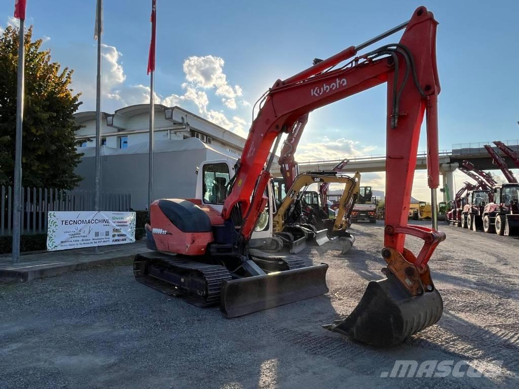 Kubota KX 080-3 A Midi bagri 7t – 12t